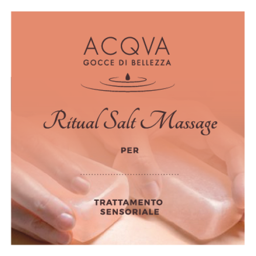 Rituale sale Acqva Gocce di Bellezza