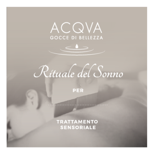 Rituale sonno Acqva Gocce di Bellezza