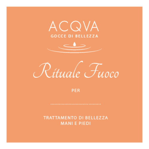 Rituale Fuoco Acqva Gocce di Bellezza